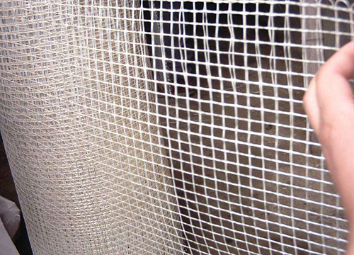 External wall insulation mesh construction
